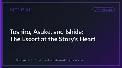 Toshiro, Asuke, and Ishida: The Escort at the Story's Heart